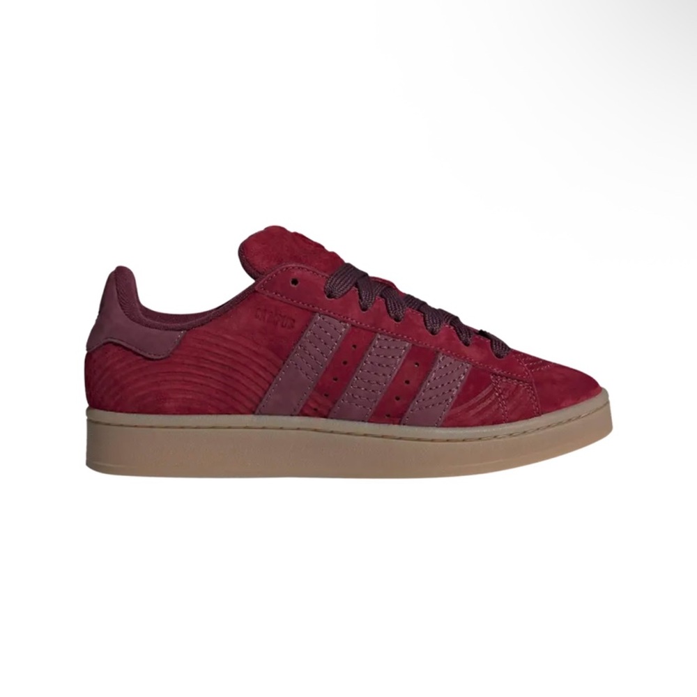 Adidas Men's Burgundy Sneakers